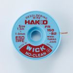 HAKKO Solder Wick Desoldering Wire FR150-82, 1.5*0.9mm